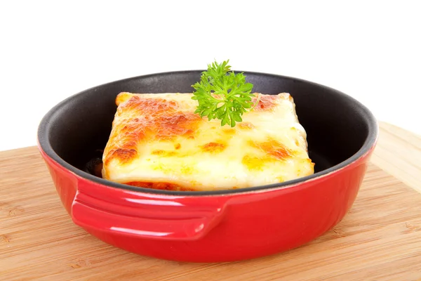 Fresh Lasagna dinner — Stock Photo, Image