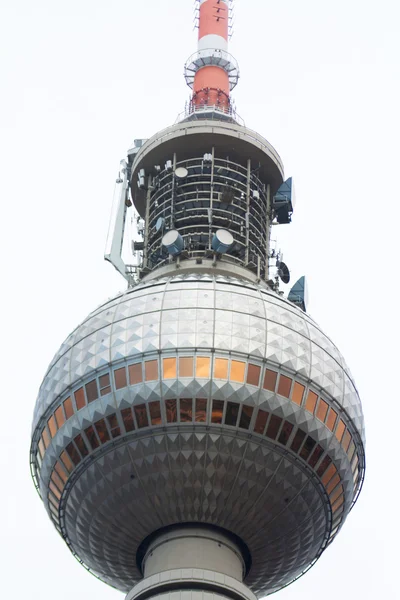 Берлинская телебашня — стоковое фото