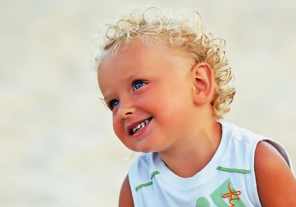 Plavovlasý chlapec — Stock fotografie