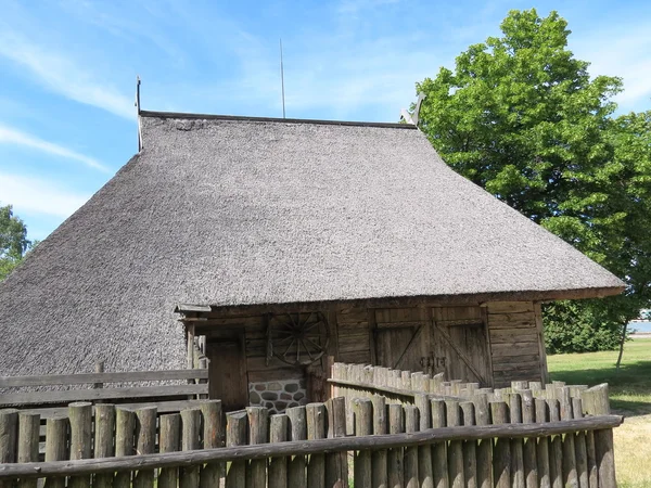 Eski ev, klaipeda — Stok fotoğraf
