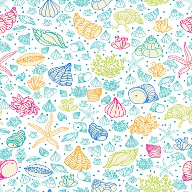 Sea pattern clipart