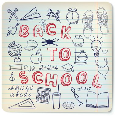 Back to school clipart