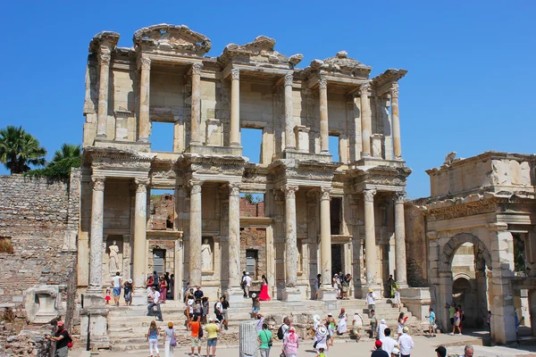 Die Ruinen von Ephesus in der Türkei — Stockfoto