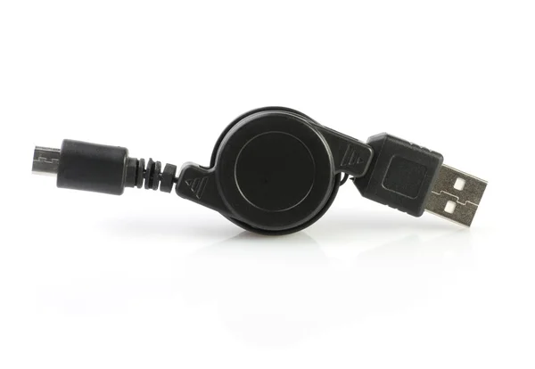 USB e mini USB — Fotografia de Stock