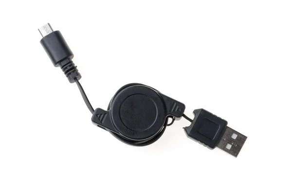 USB e mini USB Imagem De Stock