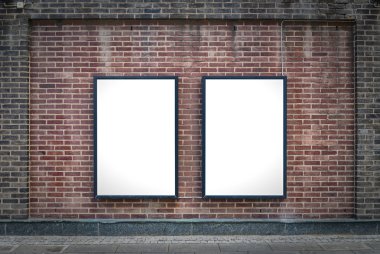 Two blank boards clipart