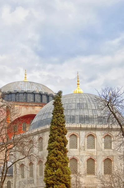Hagia sophia in der türkischen Stadt Istanbul. — Stockfoto