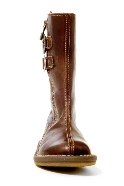 Barna magas boot — Stock Fotó