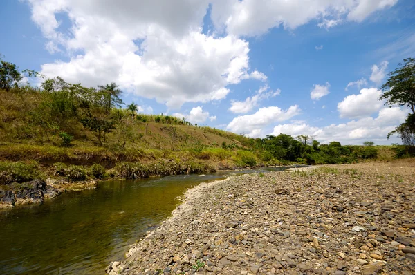 stock image Landscape and river