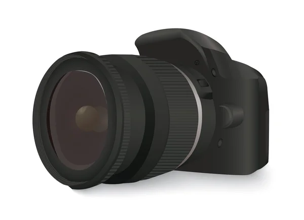 Câmera fotográfica digital câmara de vídeo — Vetor de Stock