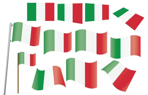 Flag of Italy — Stock Vector