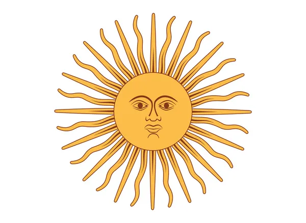 Майское солнце — стоковый вектор