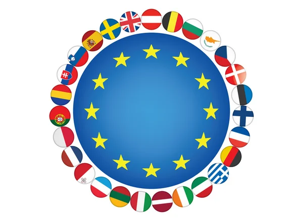 Europese Unie — Stockvector