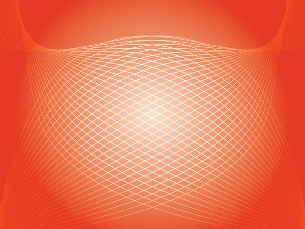 Fond rouge avec lignes — Image vectorielle