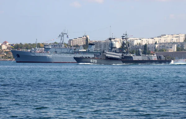 Ουκρανική Στόλου Ημέρα Και Την Ημέρα Του Ρωσικού Ναυτικού Στη — Φωτογραφία Αρχείου