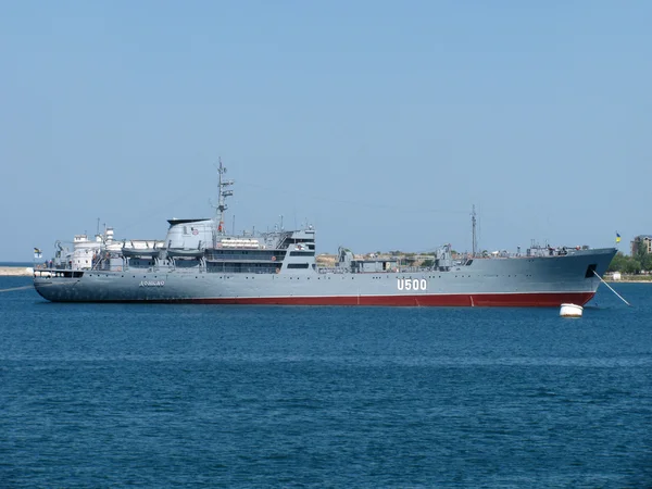 Sewastopol Ukraine Juli 2012 Ukrainisches Kommandoschiff U500 Donbas Bei Der — Stockfoto