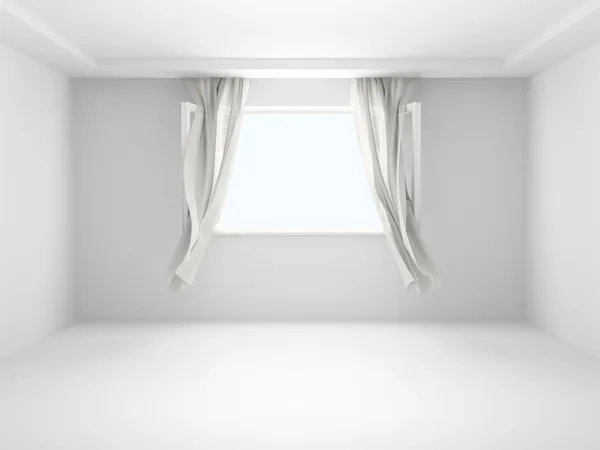 Kamer met raam — Stockfoto