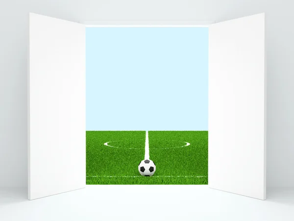 サッカーの図 — ストック写真