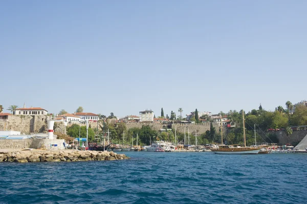 Porto di Antalya in Turchia — Foto Stock