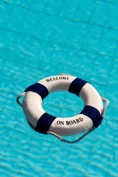 Boya salvavidas en la piscina —  Fotos de Stock