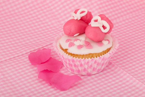 Cupcake für ein kleines Mädchen — Stockfoto