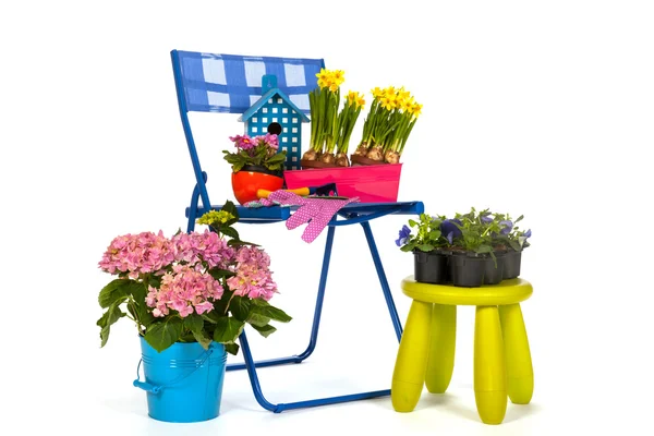Trädgård stol — Stockfoto