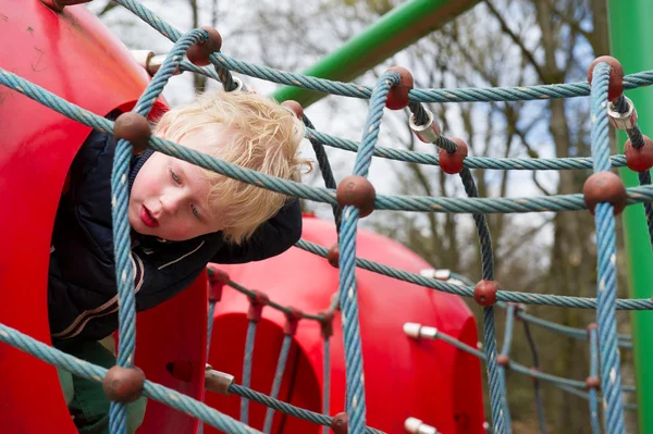 Playing at the playground — Stock Photo, Image