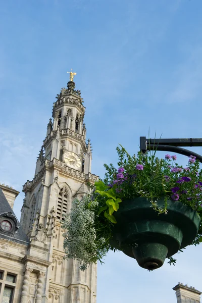 Tower of St Vaast church in Arras — Stock Photo, Image