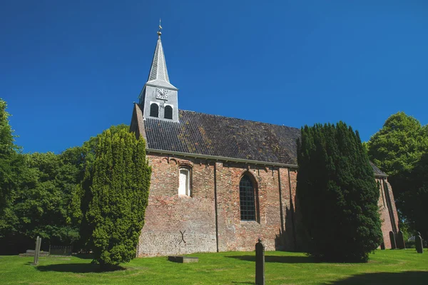 Nederlandse kerk in westeremden — Stockfoto