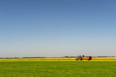 Agriculturist at work clipart