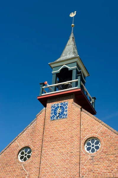 Detail Nederlands hervormde kerk — Stockfoto