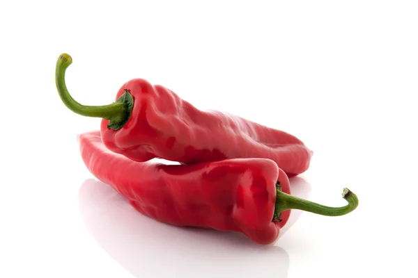 Röd bell pekade paprika — Stockfoto