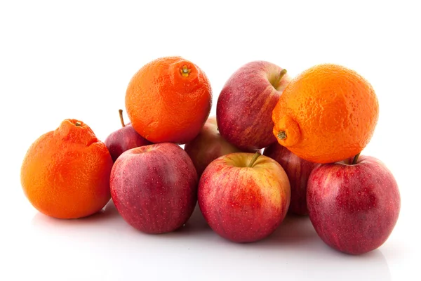 Manzanas y naranjas — Foto de Stock