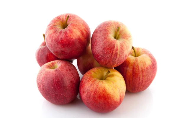 Φρέσκα κόκκινα μήλα — Φωτογραφία Αρχείου