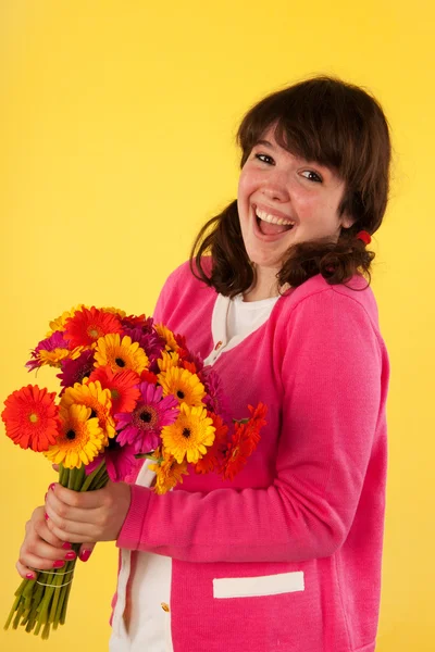 Getting colorful flowers — Stock Photo, Image