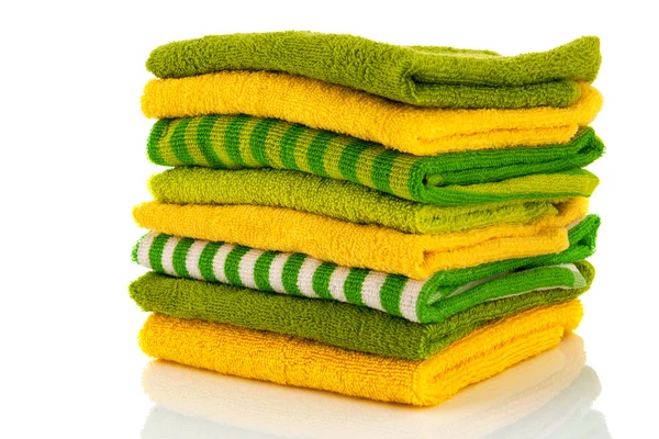 Handtücher gestapelt — Stockfoto