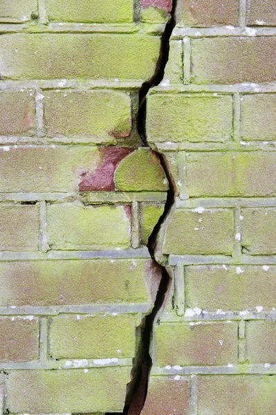 stock image Old broken wall