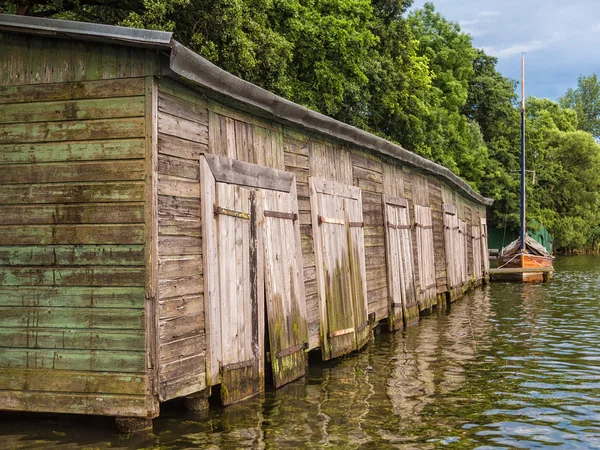 stock image Boathouse