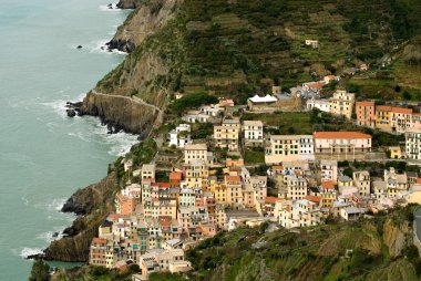 Riomaggiore, Cinque Terre, Italy clipart