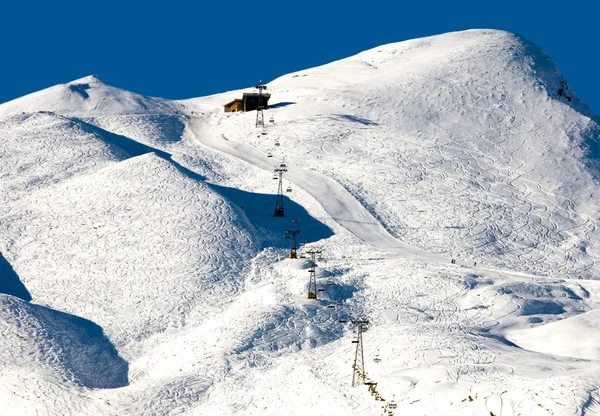 Pistas de esqui — Fotografia de Stock