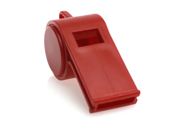 Red whistle — Stock Photo, Image