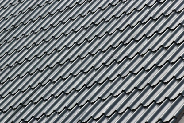 stock image Gray metal tile