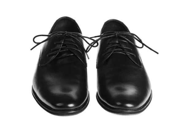 Paar zwarte schoenen — Stockfoto