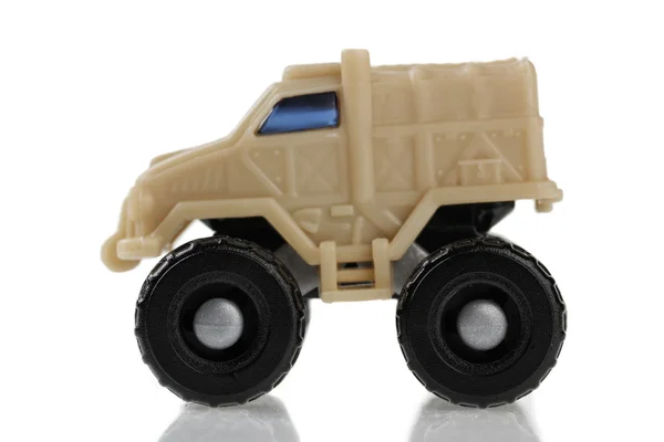 Mały zabawka jeep zbliżenie — Zdjęcie stockowe