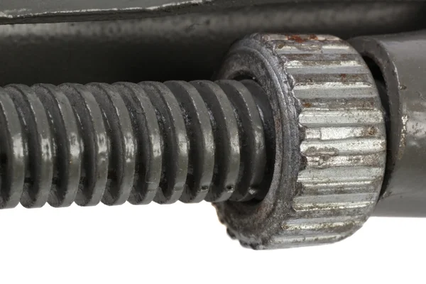 Detail van pipe wrench tool — Stockfoto