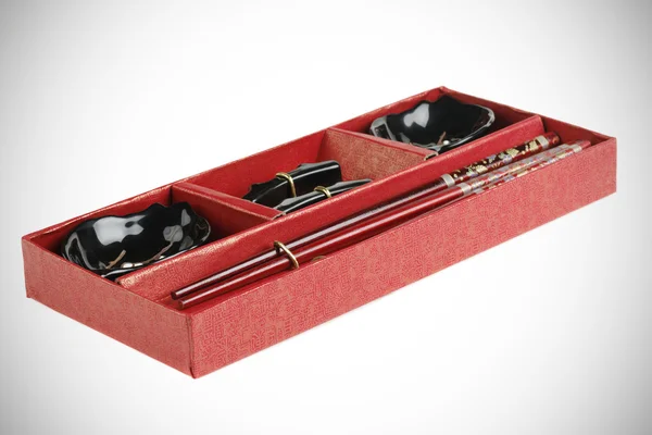 Luxe chopsticks set — Stockfoto