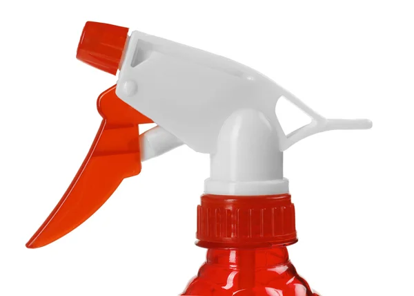 Röd rengöringsspray — Stockfoto