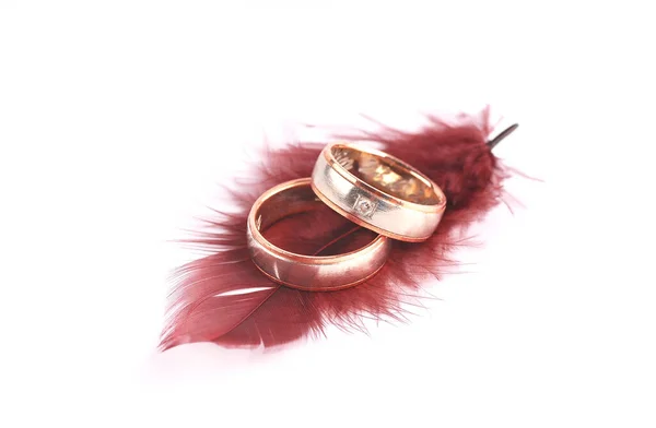 Weding rings — Stock Photo, Image