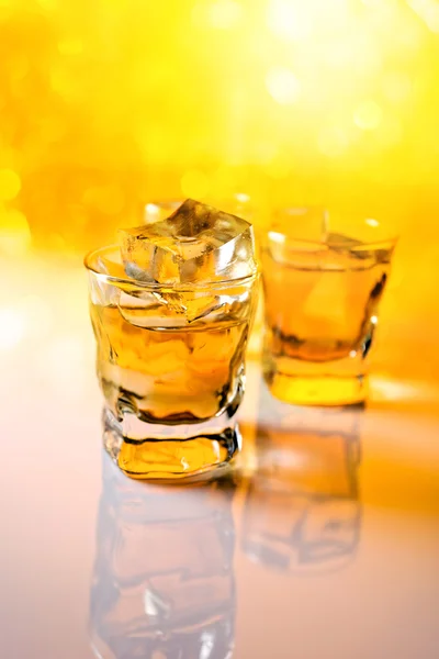 stock image Whisky with ice