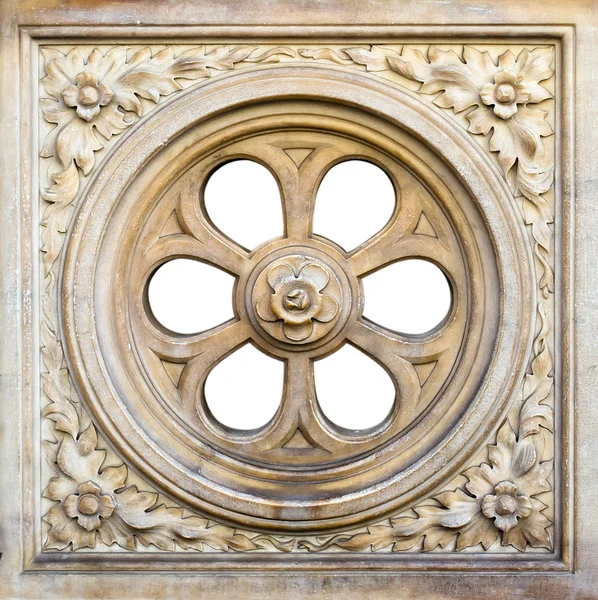 Unsur dekoratif katedral, Florence, Italia, 16 abad — Stok Foto